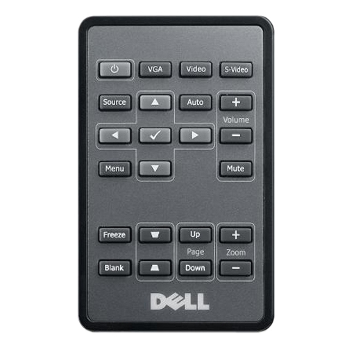 Dell 725-10324 remote control IR Wireless Projector Press buttons