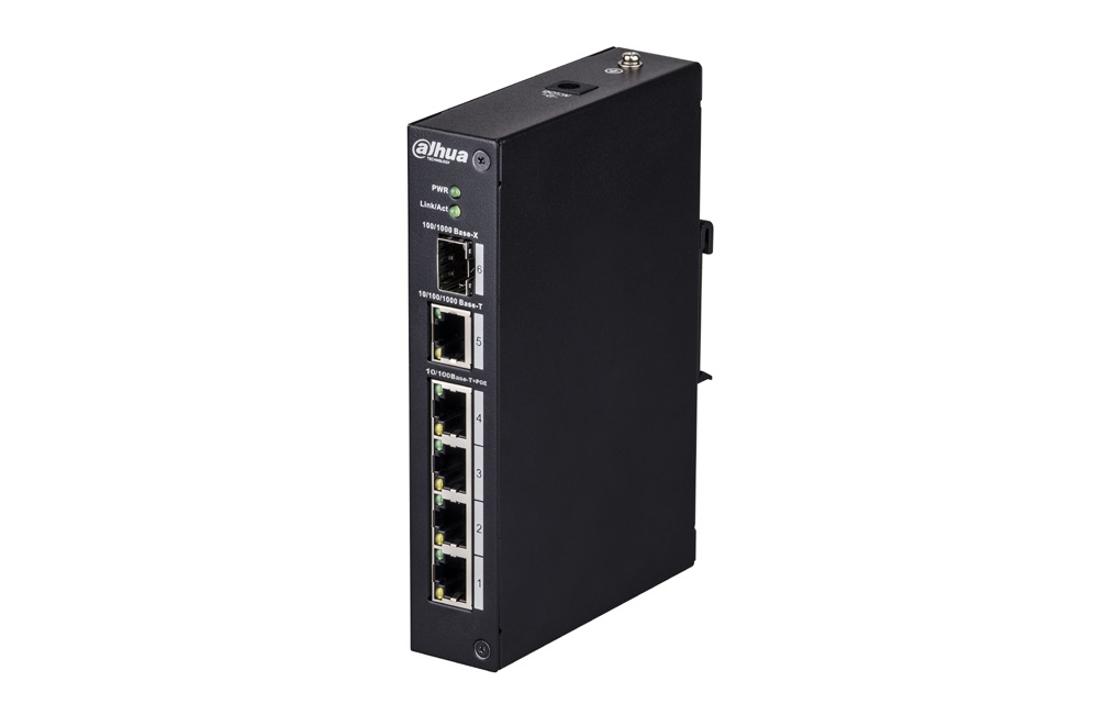Dahua Technology PFL2106-4ET-96 network switch Fast Ethernet (10/100) Power over Ethernet (PoE) Black