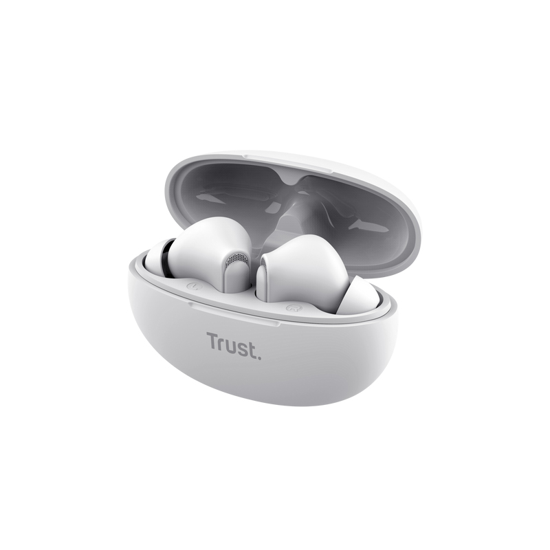 Trust Yavi Headset True Wireless Stereo (TWS) In-ear Calls/Music USB Type-C Bluetooth White – image 3
