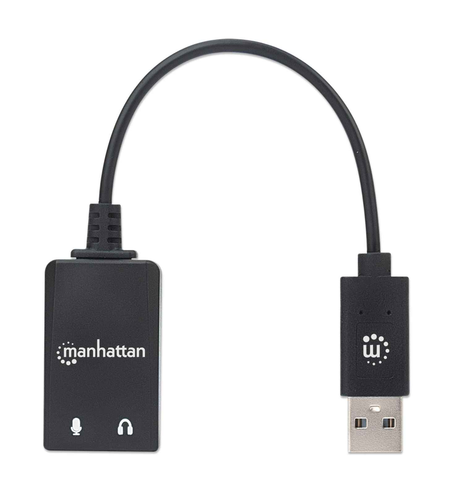 Manhattan USB-A Sound Adapter, USB-A to – image 4