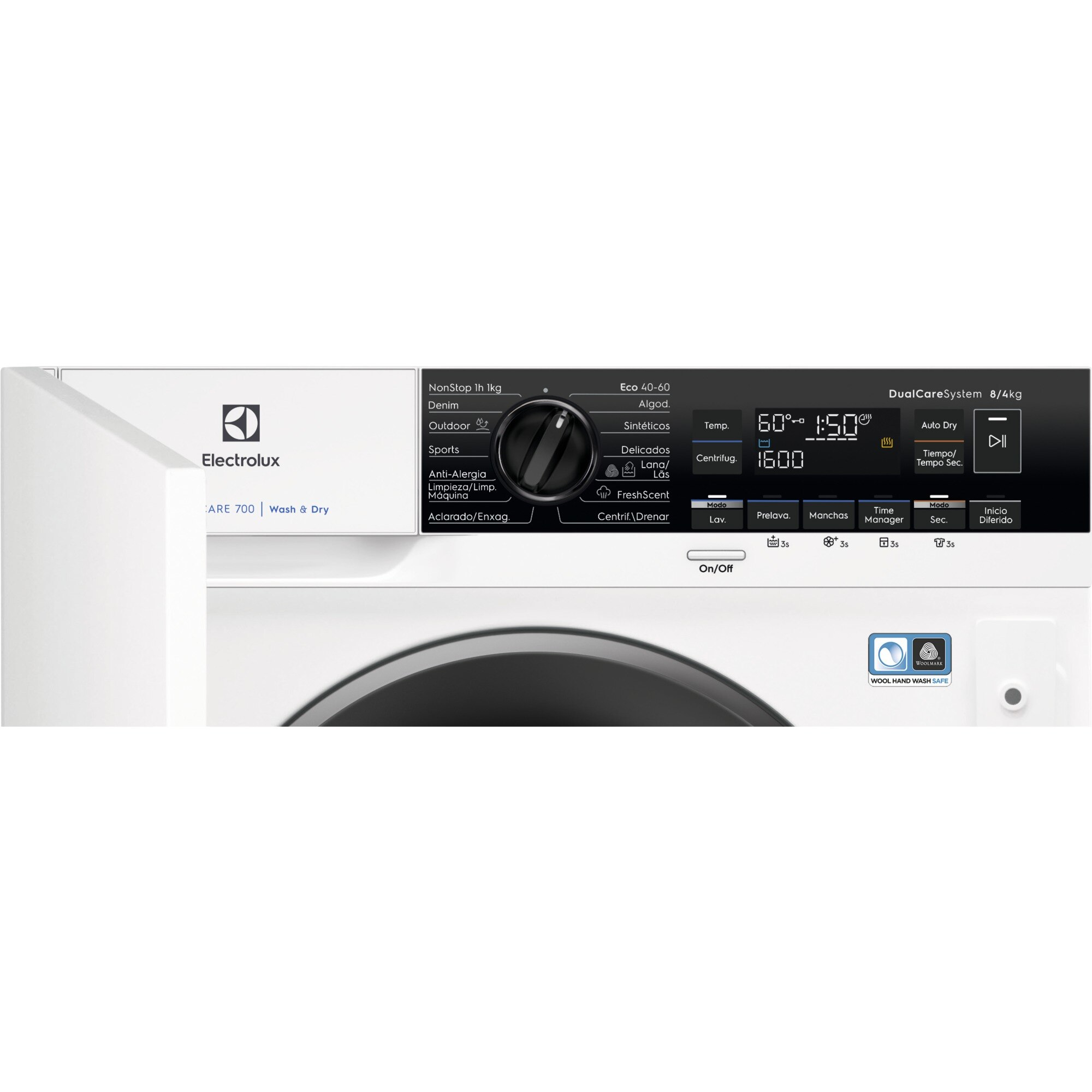 Electrolux EW7W3866OF washer dryer Built-in Front-load White – image 3