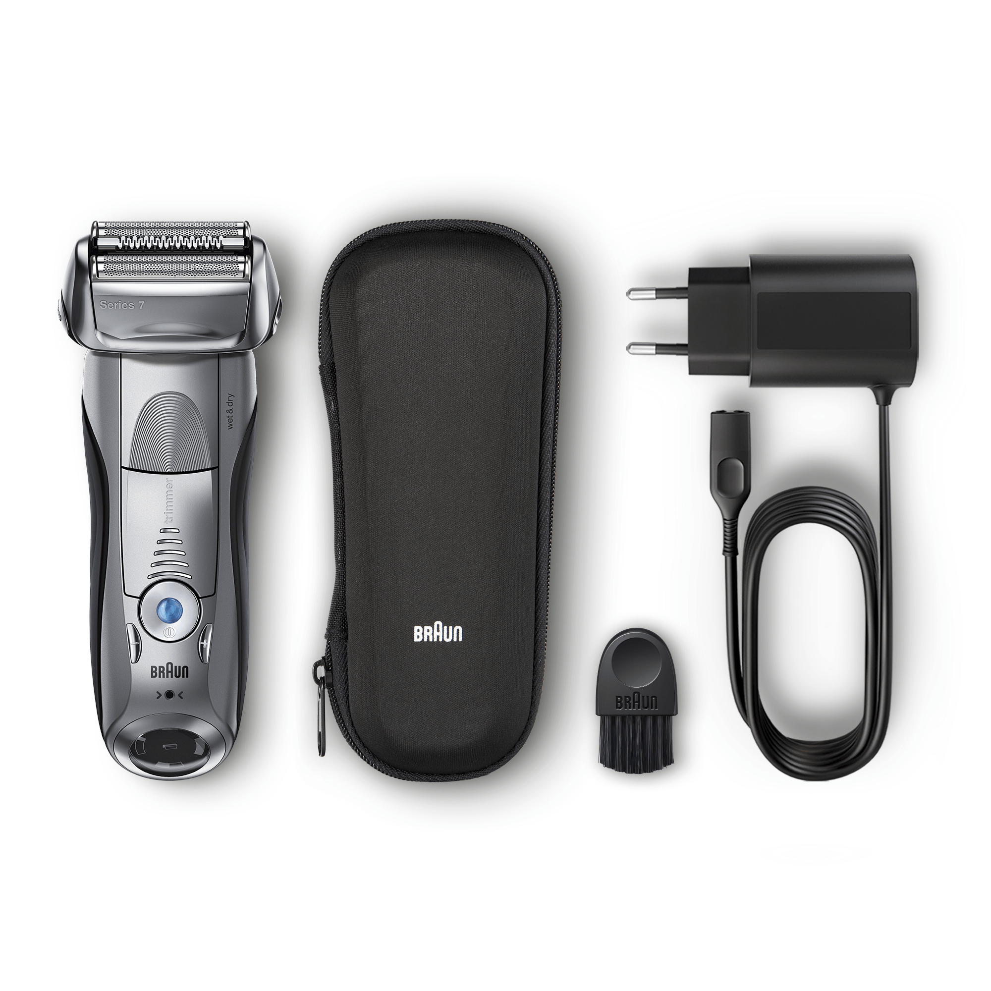 Braun Series 7 Electric Shaver for Men 7893s, with Travel Case – Silver – image 5