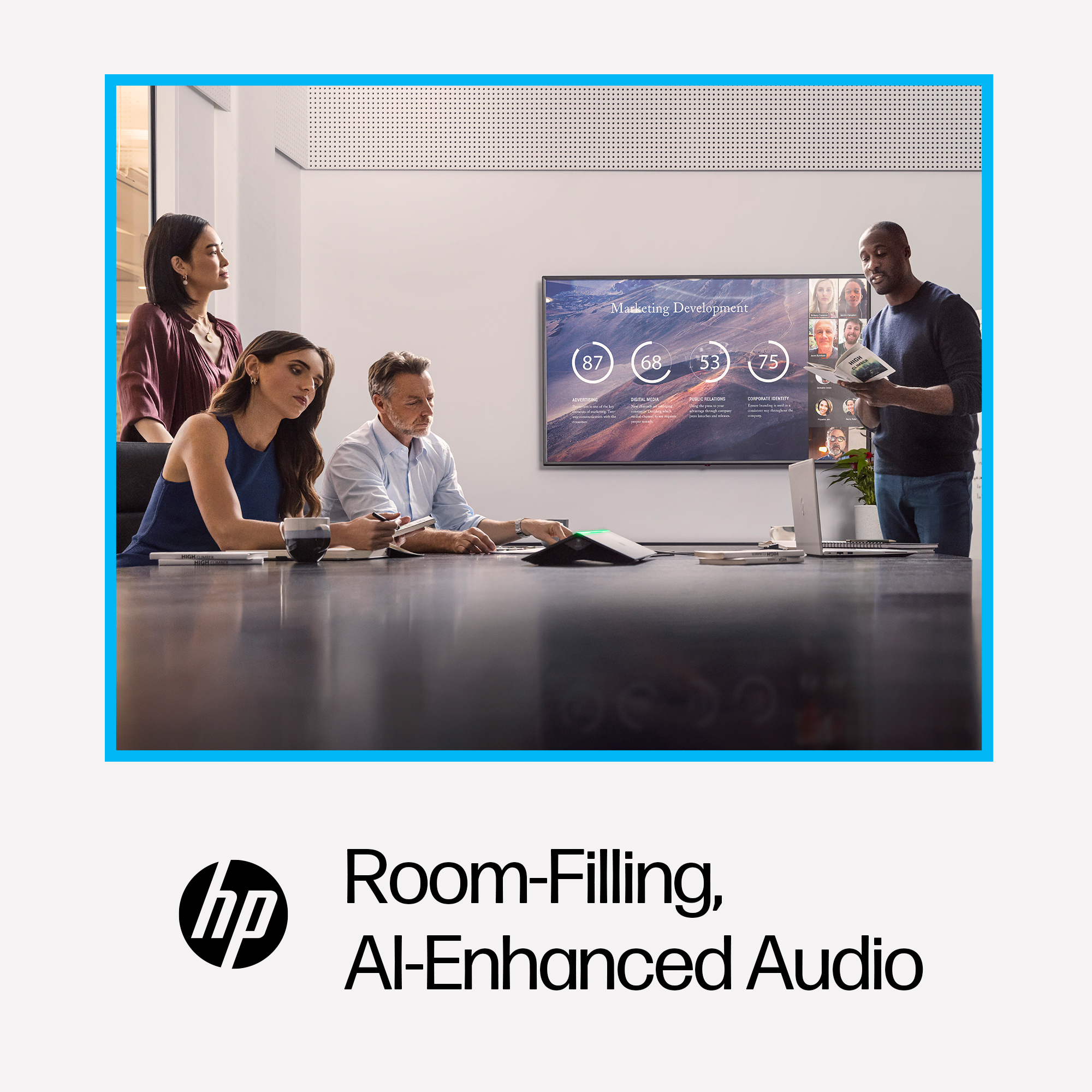 HP Presence Medium Space Solution with Microsoft Teams Rooms – image 7