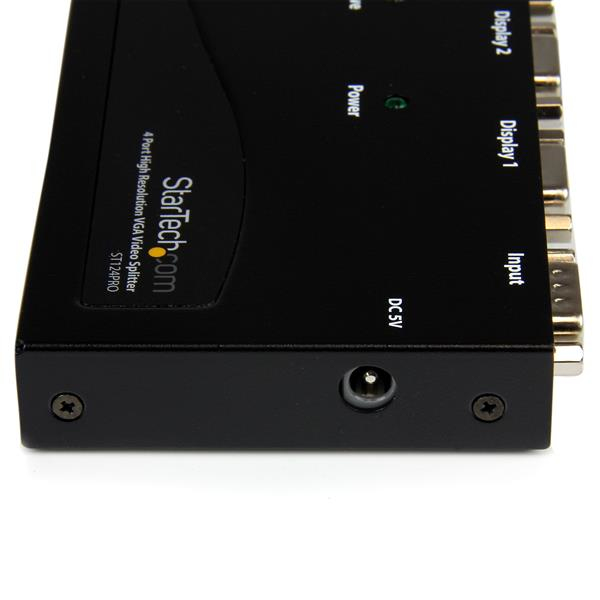 StarTech.com 4 Port High Resolution 350 MHz Video Splitter – image 3