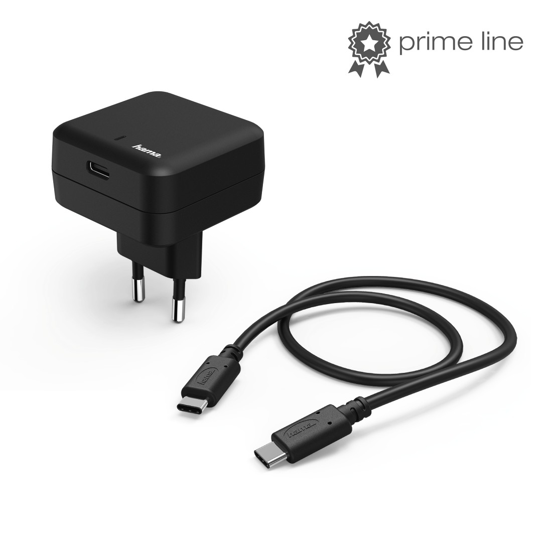 Hama 00183228 mobile device charger Smartphone, Tablet Black AC Fast charging Indoor – image 1