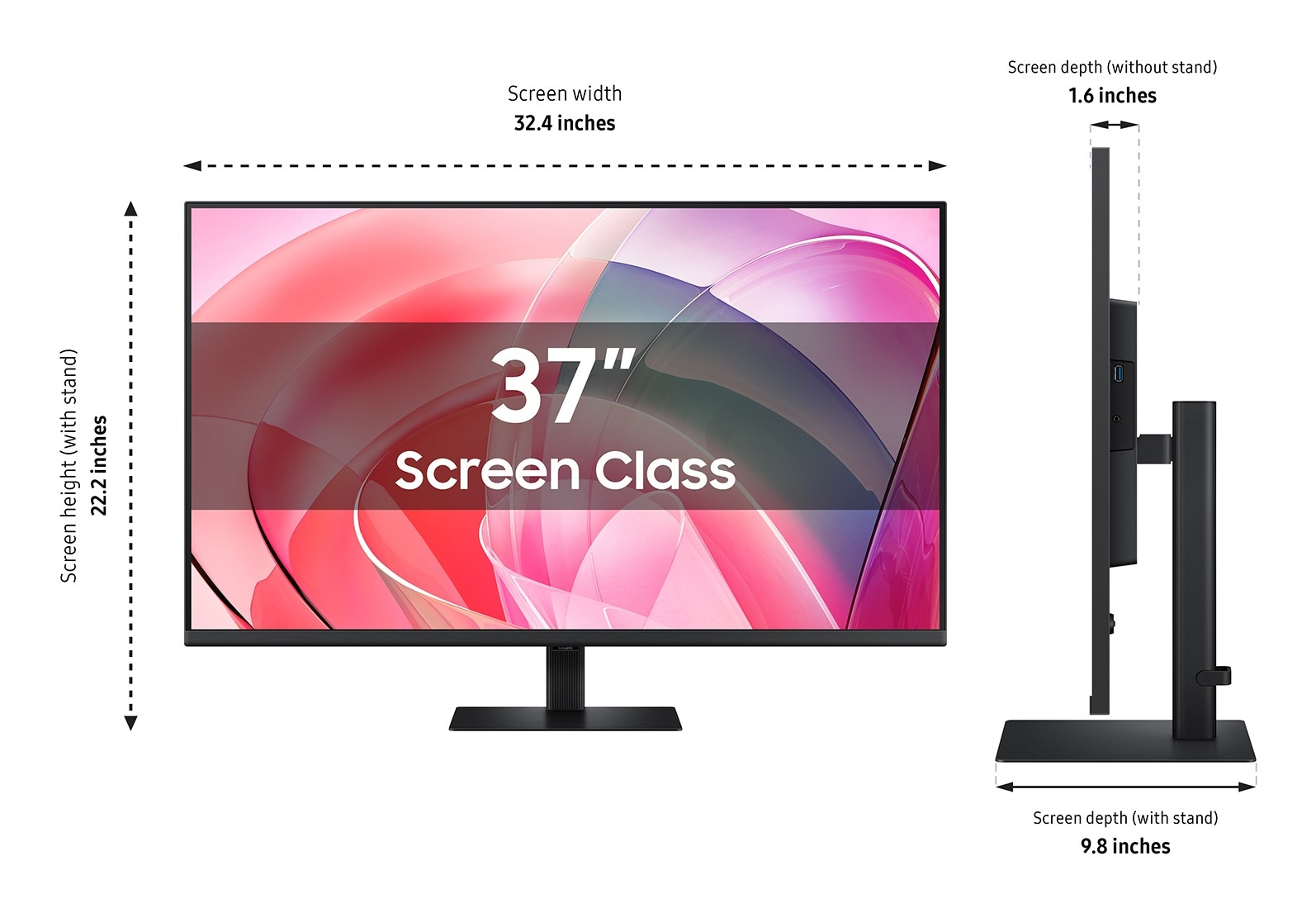 Samsung LS37D700EANXZA computer monitor – image 3