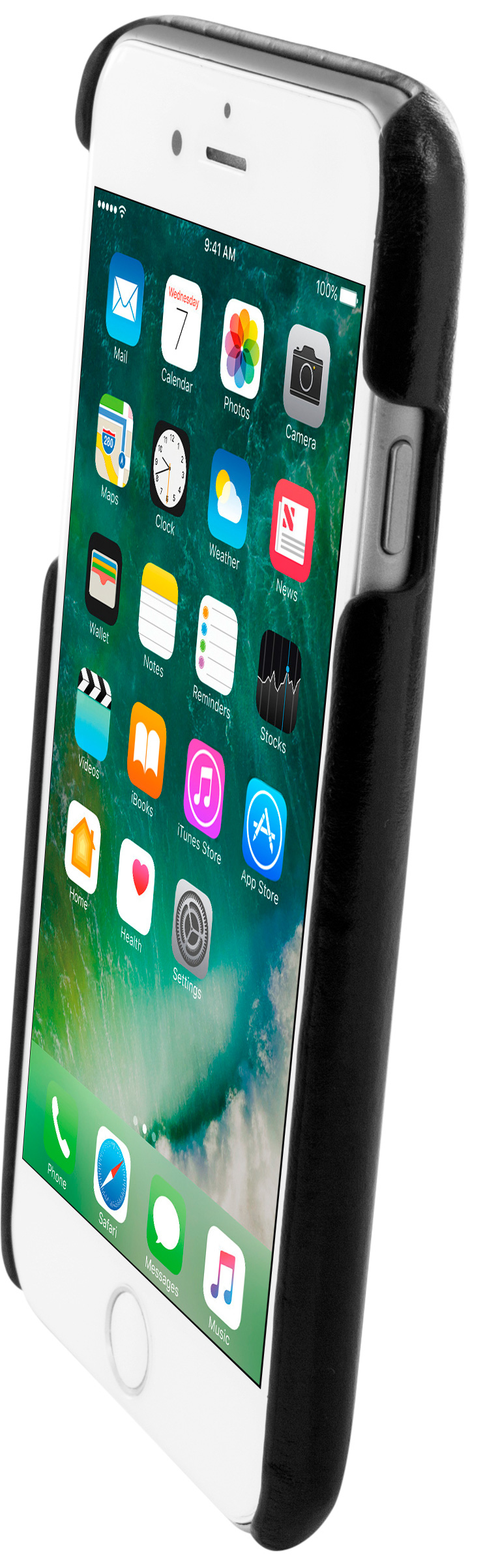 Mobiparts Excellent Backcover Apple iPhone 6, iPhone 6S Jade Black – image 2