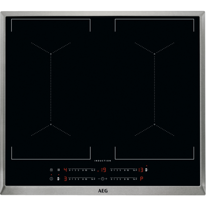AEG IKE6445AXB Black Built-in