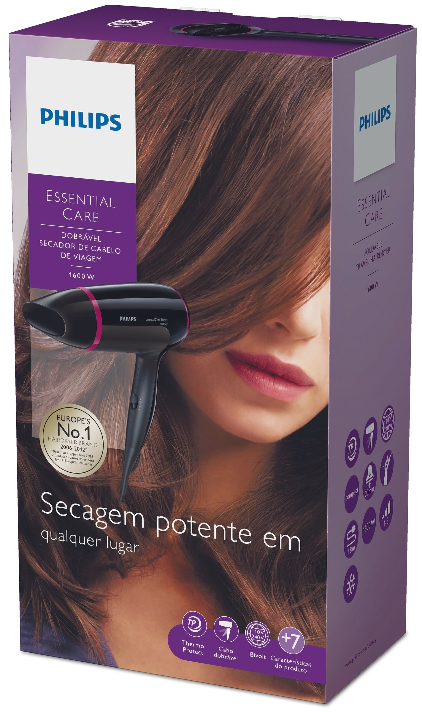 Philips Essential Care BHD008/04 hair dryer – image 2