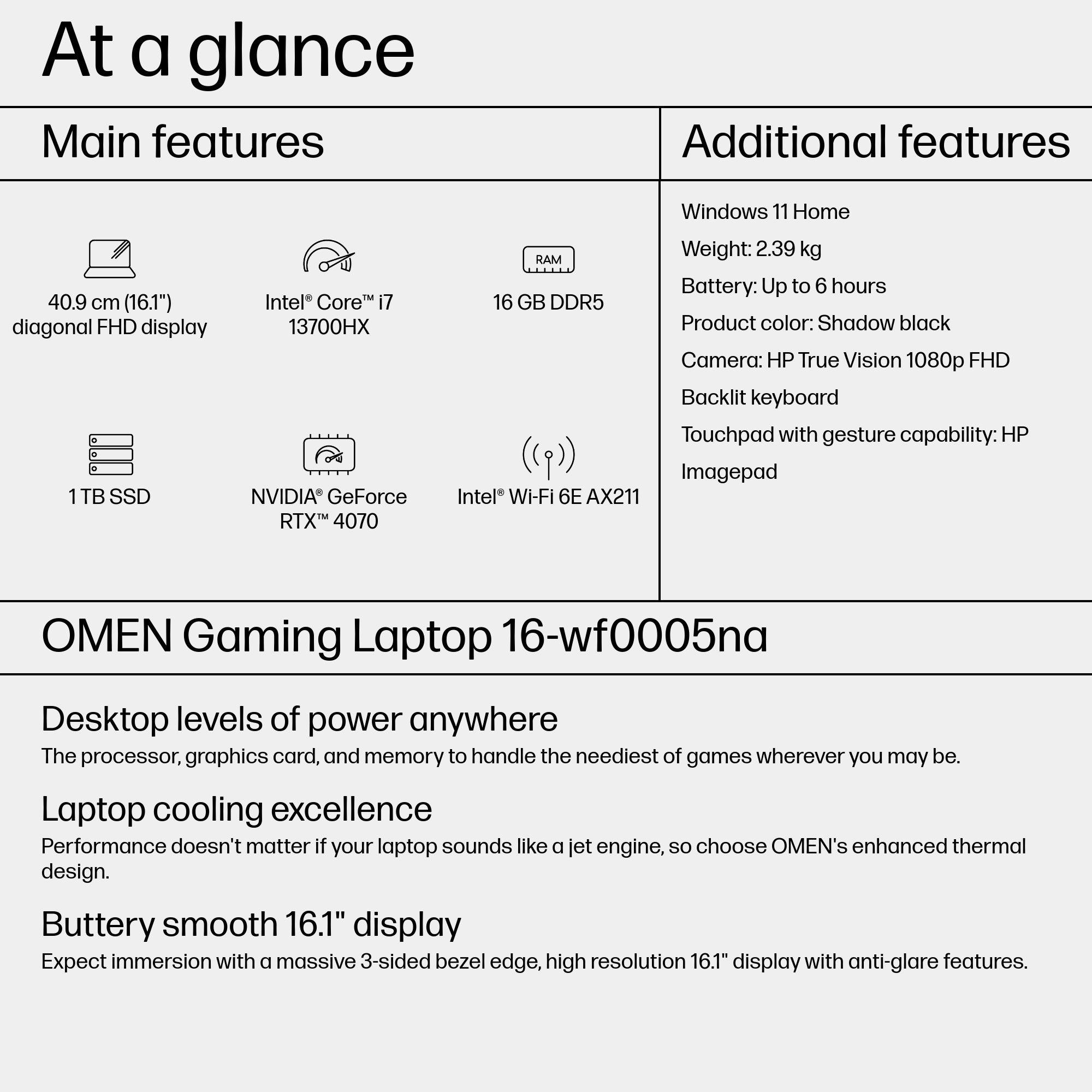 HP OMEN 16-wf0005na – image 4