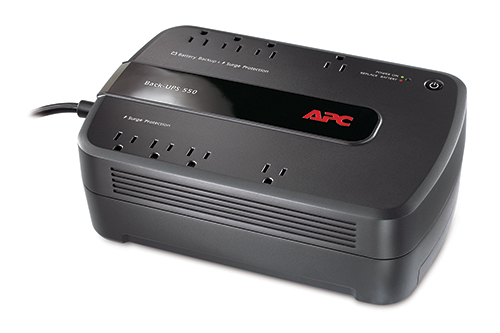 APC BE550MC uninterruptible power supply (UPS) 8 AC outlet(s) – image 1