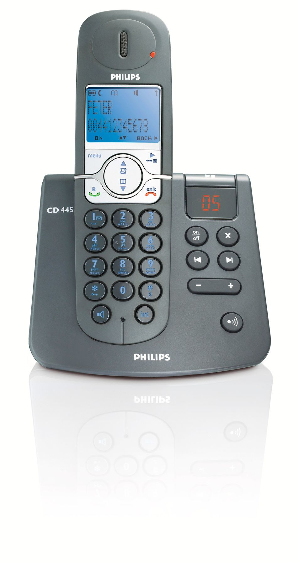 Philips CD4451B Cordless phone answer machine