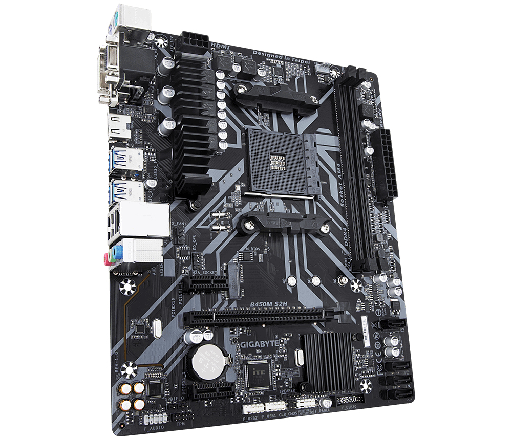 GIGABYTE B450M S2H