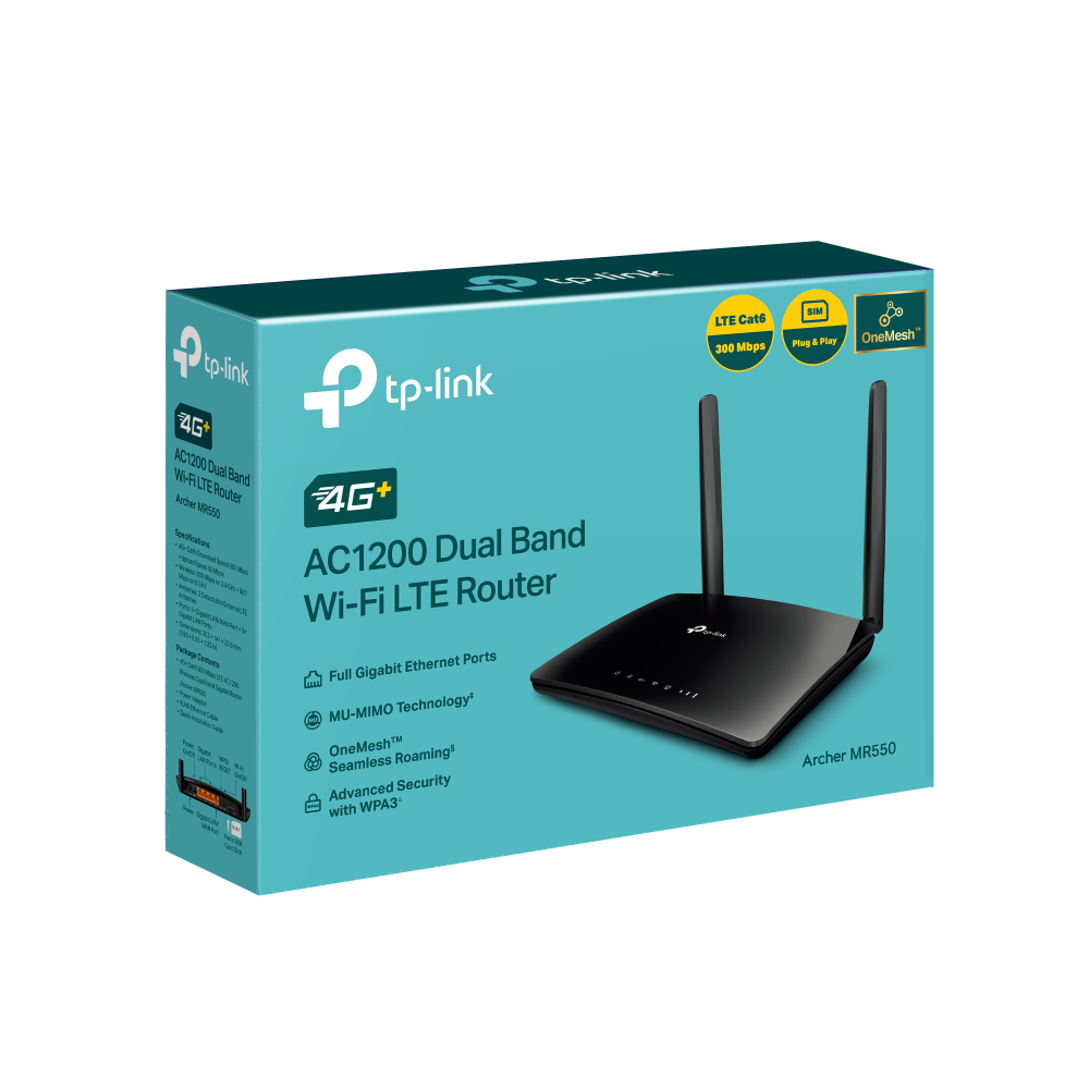 TP-Link MR550 wireless router Gigabit Ethernet Dual-band (2.4 GHz – image 8