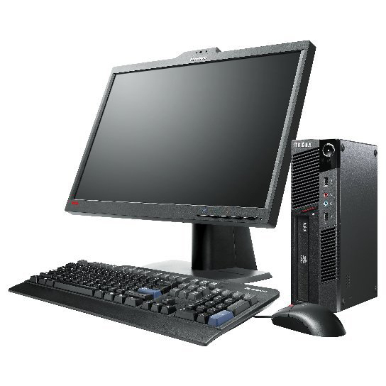 Lenovo M91p USFF + ThinkVision LS1951