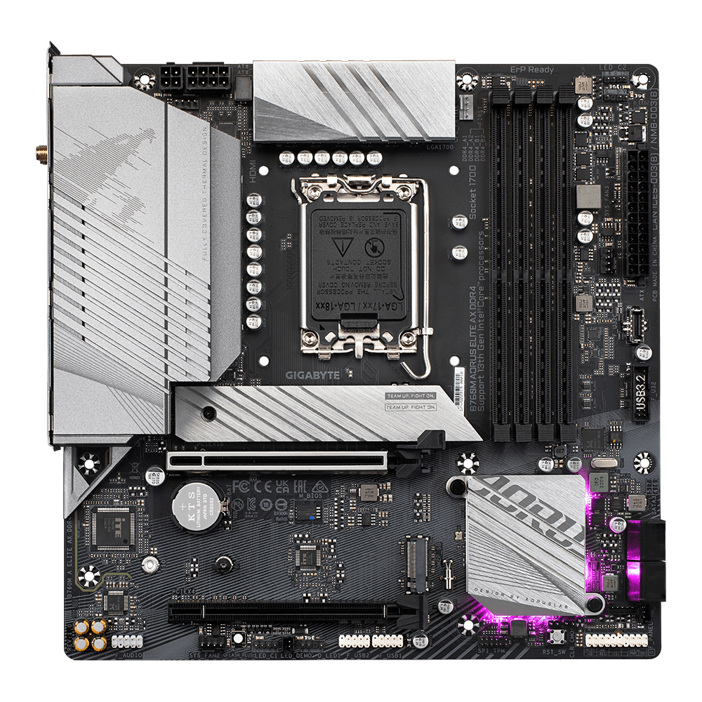 GIGABYTE B760M AORUS ELITE AX DDR4 – image 2