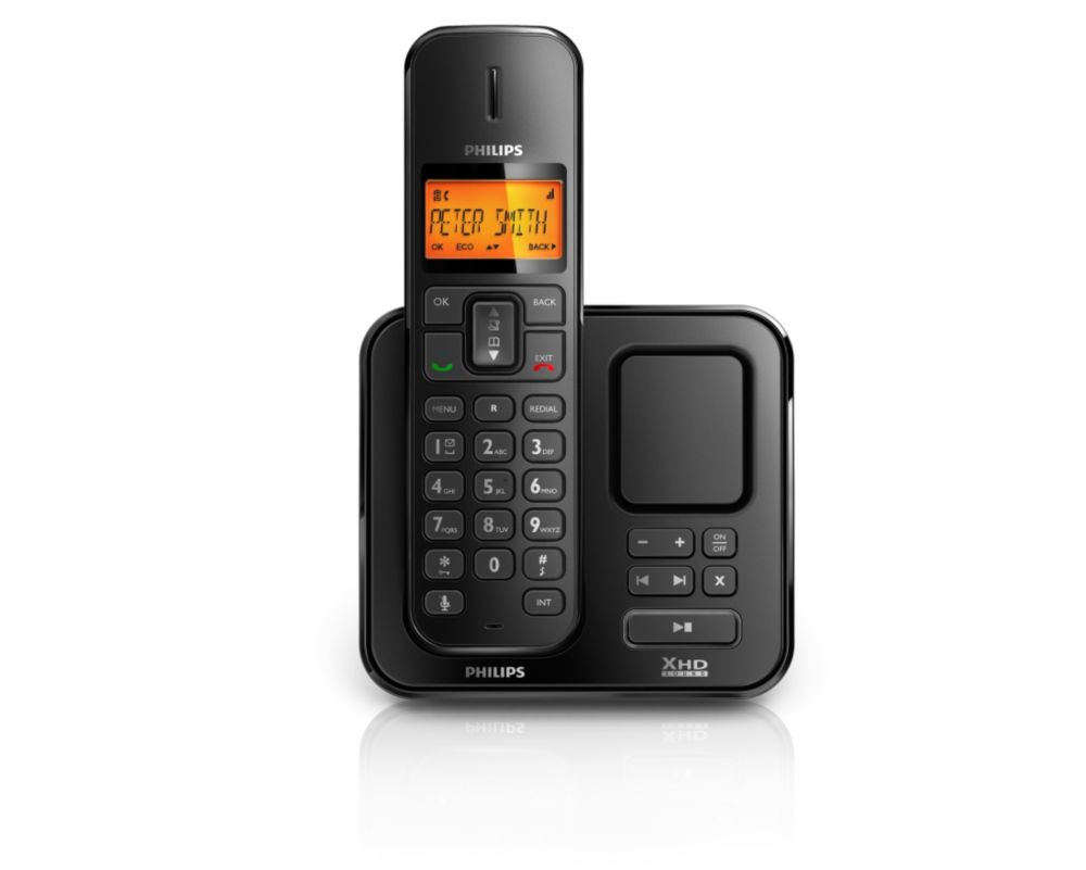 Philips Perfect sound SE1751B/38 telephone Caller ID Black