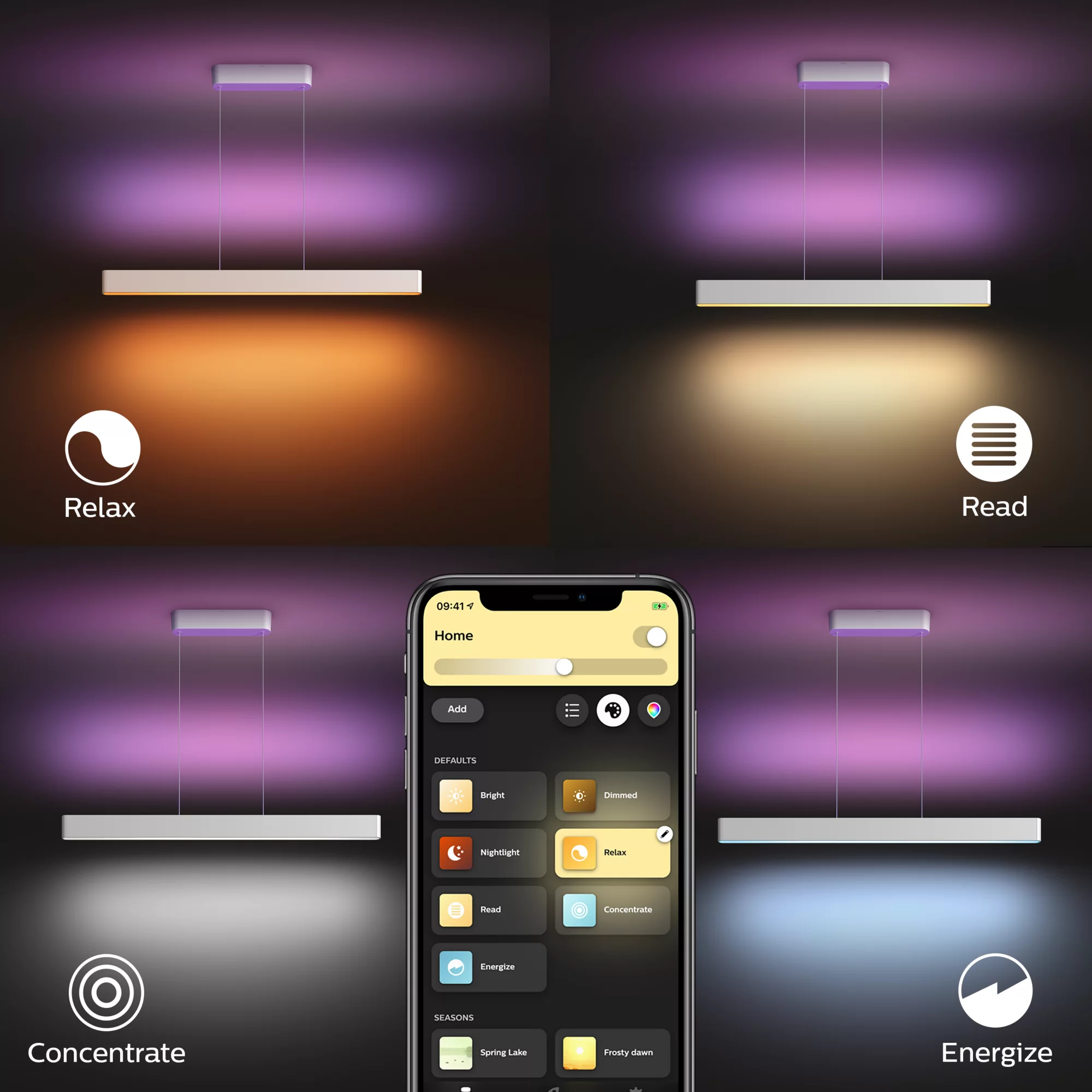 Philips by Signify Philips Hue White and colour ambience Ensis pendant light – image 7