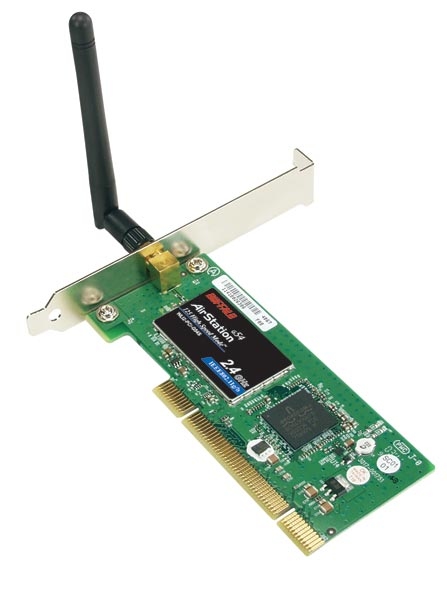 Buffalo 125Mbps High Speed Mode Wireless PCI Adapter