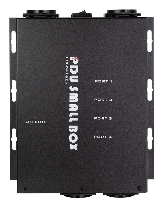 LogiLink PDU4S01 power distribution unit (PDU) 4 AC outlet(s) Black – image 5