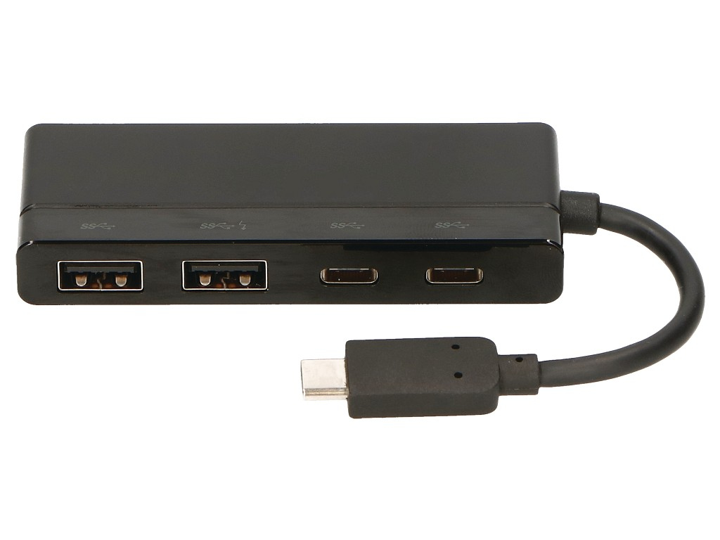 2-Power USB-C to 2 X USB-C & 2 X USB 3.0 Hub – image 2