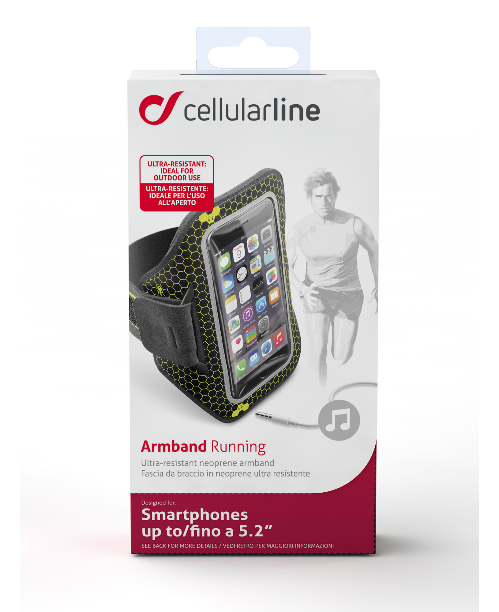 Cellularline Armband Running - Up to 5.2” – image 3