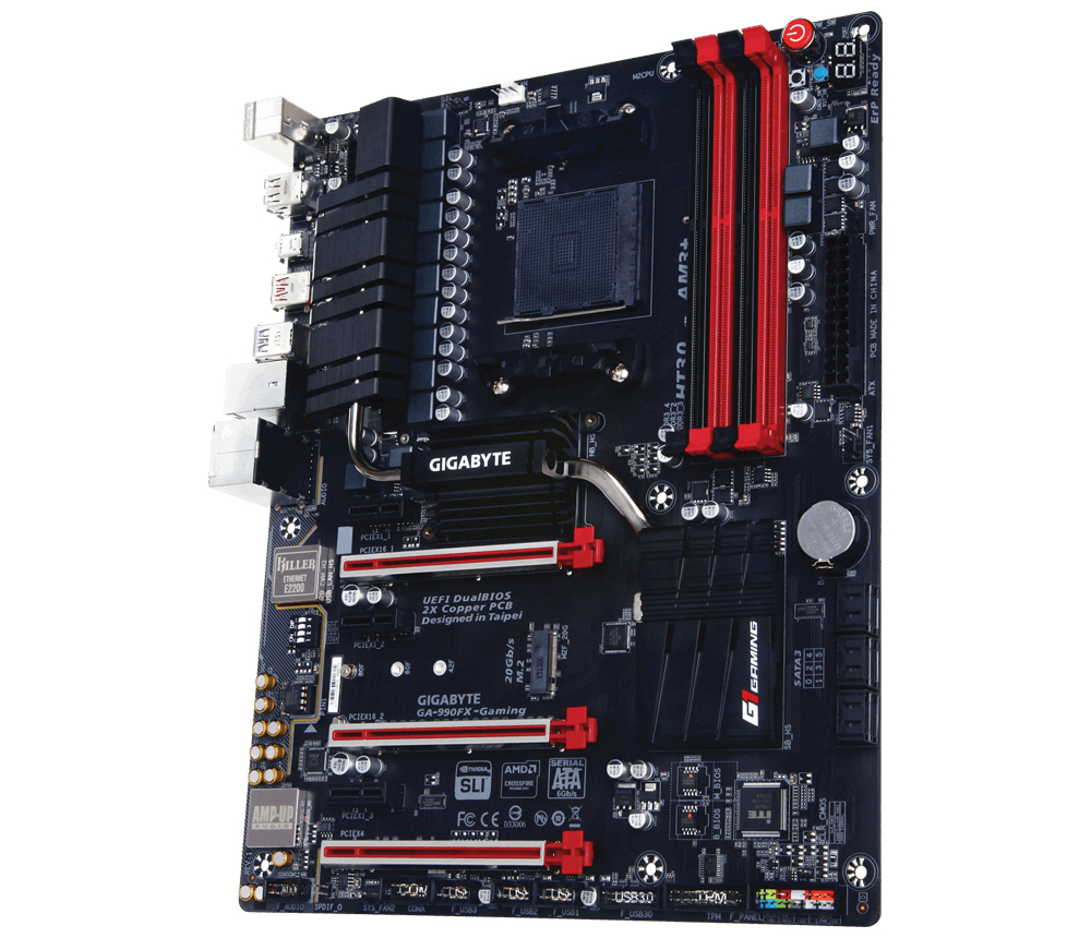 GIGABYTE GA-990FX-Gaming AMD 990FX Socket AM3+ ATX