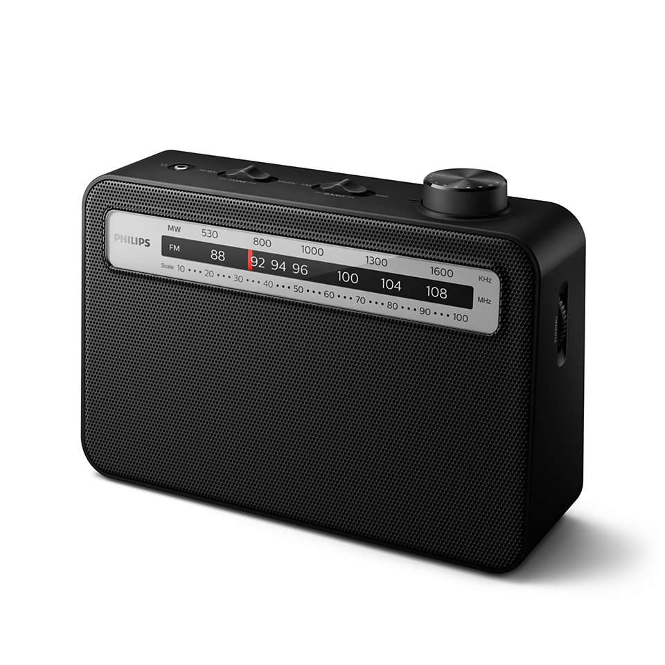 Philips 2000 series TAR2506/12 radio Portable Analog Black – image 3