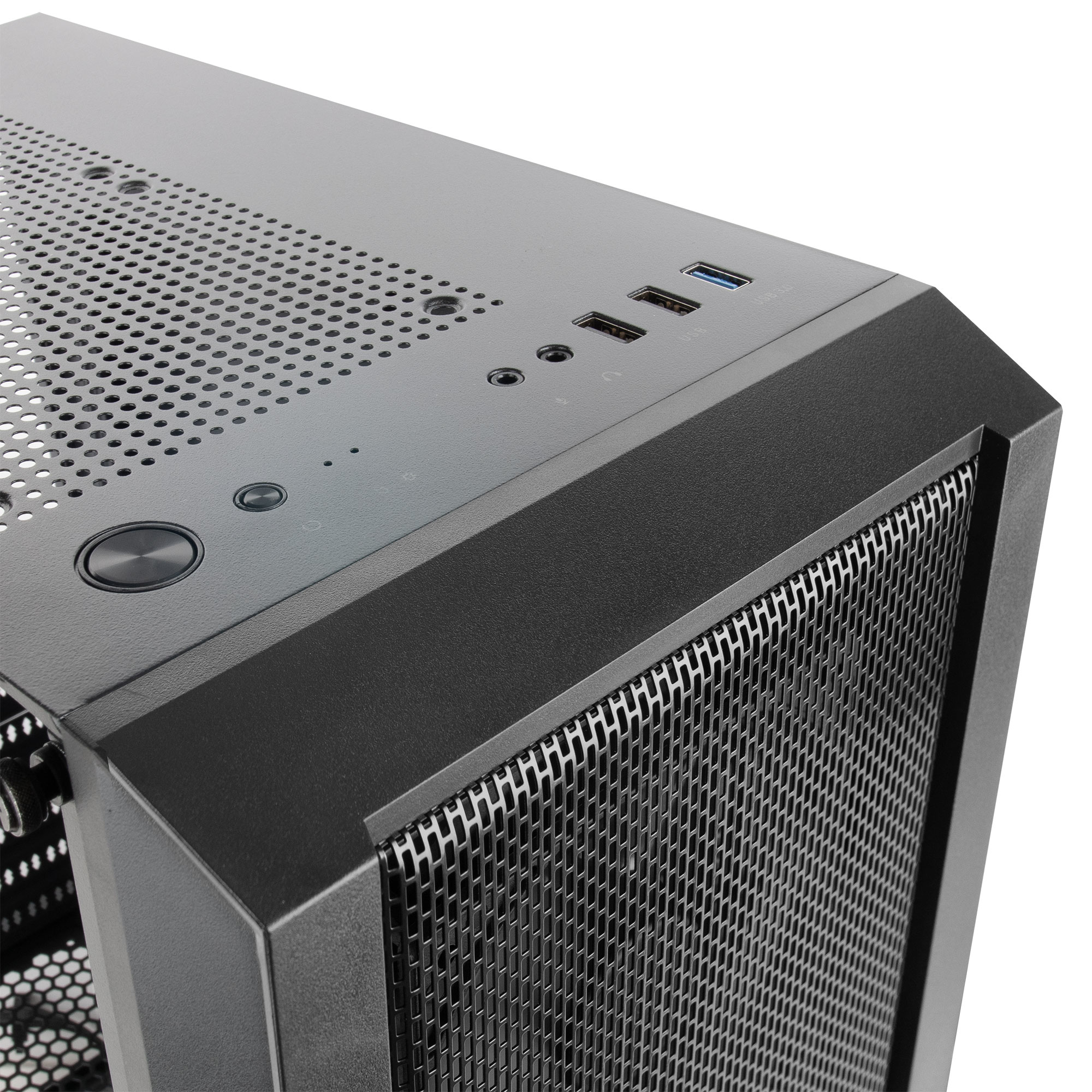 Mars Gaming MC-MASTER ATX PC Case Metal-Mesh Front Panel Tempered Glass Window 4 Ultra-quiet – image 4