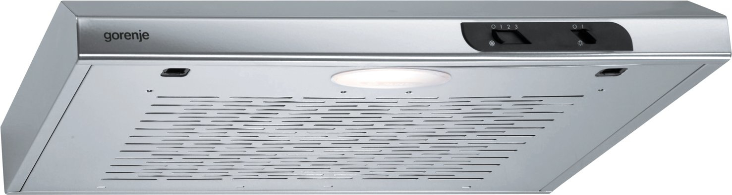 Gorenje DU5115EC cooker hood Wall-mounted Stainless steel 125 m³/h