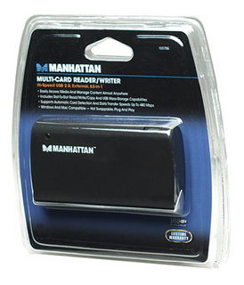 Manhattan 100786 card reader USB 2.0 Black – image 6