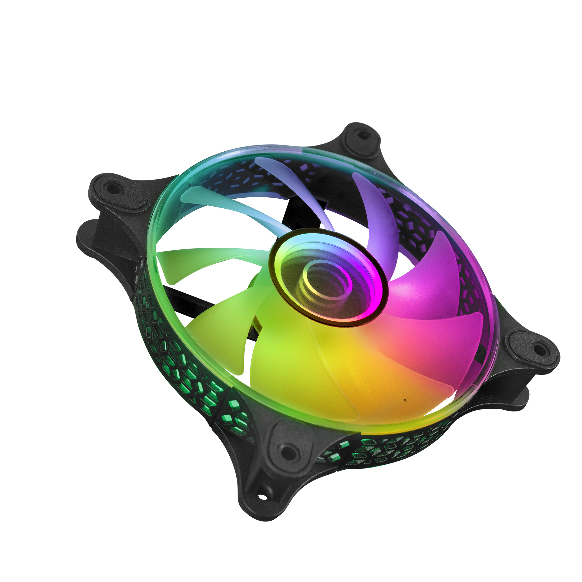 Mars Gaming MF-3D Black ARGB Fan 360° – image 3