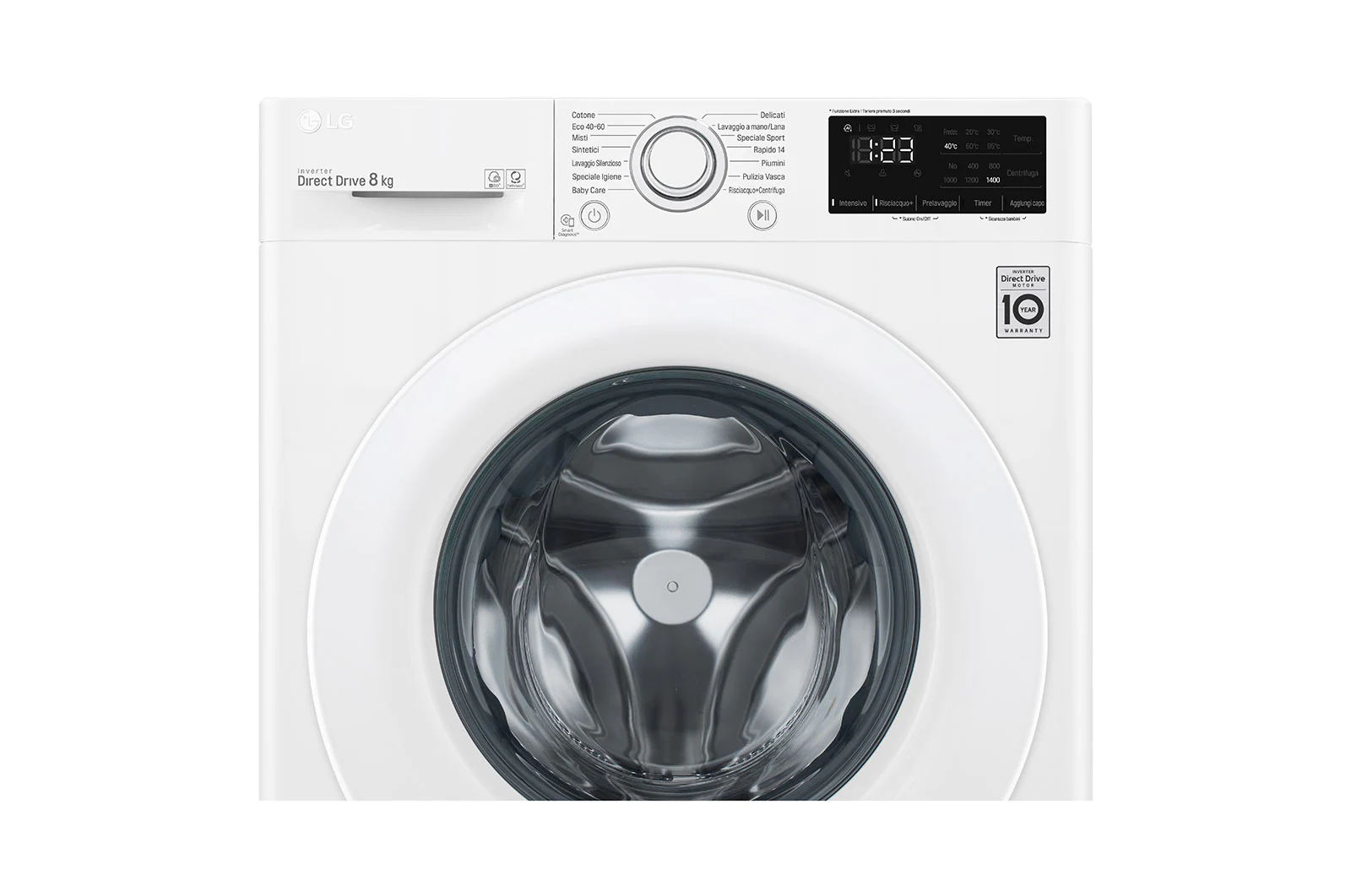 LG F4WV308N3B washing machine Front-load – image 4