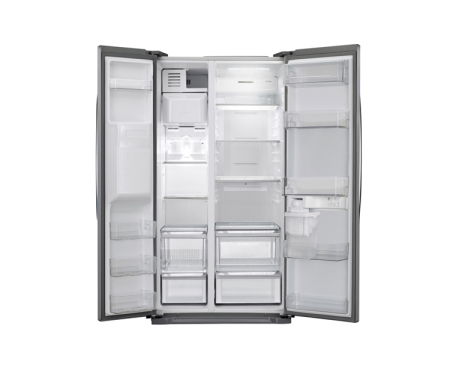 LG GSL325PVYZ side-by-side refrigerator Freestanding Platinum, Silver – image 2