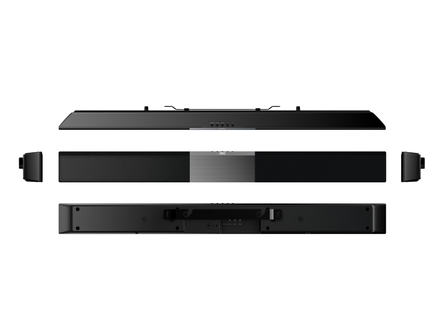 AOC ACC40SB soundbar speaker Black 2.0 channels – image 5