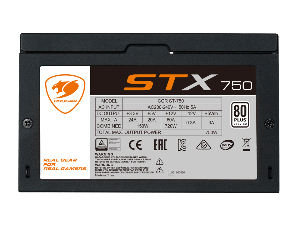 COUGAR STX750 power supply unit – image 3
