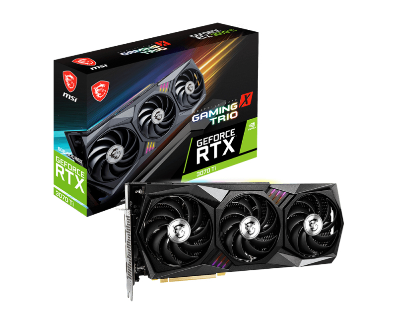 MSI GeForce RTX 3070 Ti GAMING X TRIO 8G – image 7