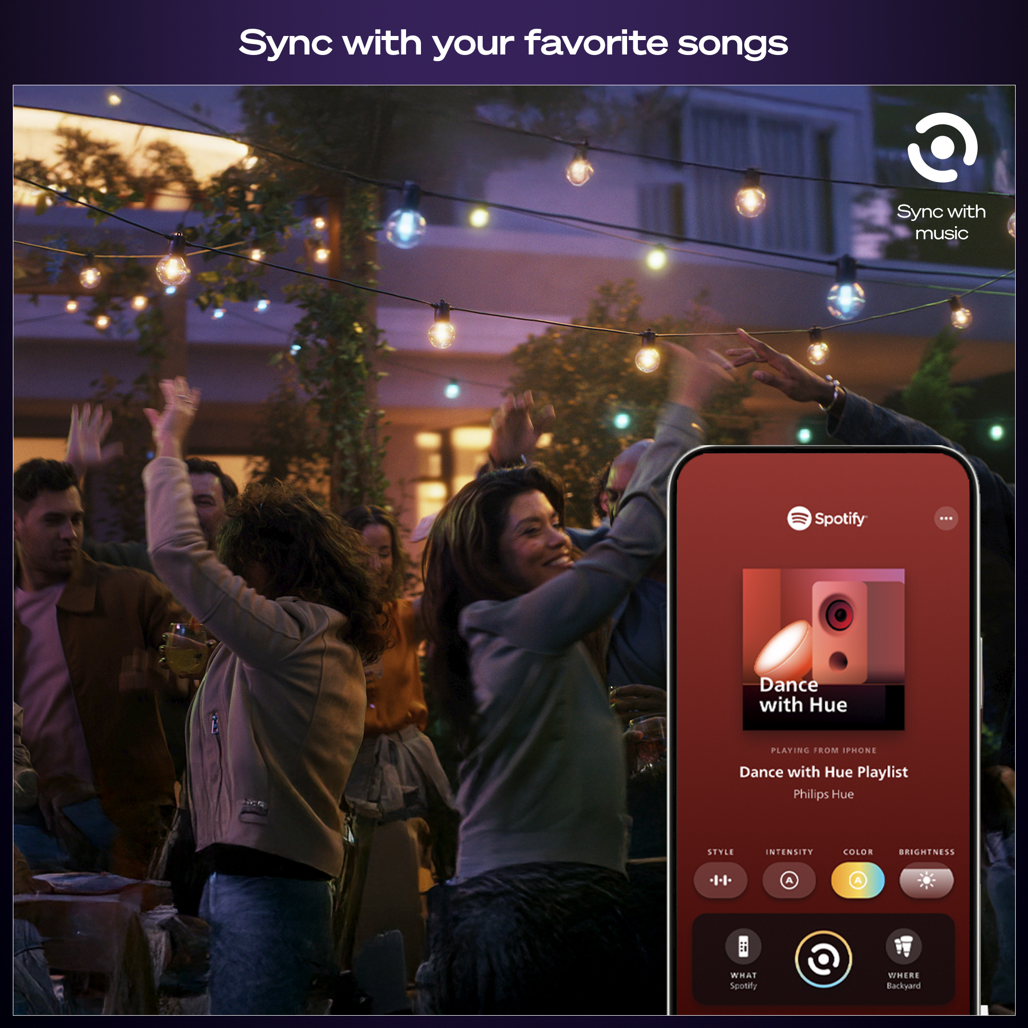 Philips by Signify Philips Hue Festavia globe string 7m 10bulb UK – image 4