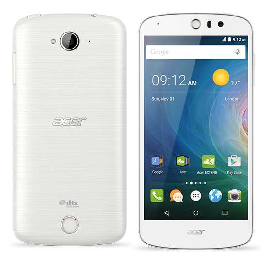 Acer Liquid Z530 12.7 cm (5") Dual SIM Android 5.0 4G 1 GB 8 GB White – image 1