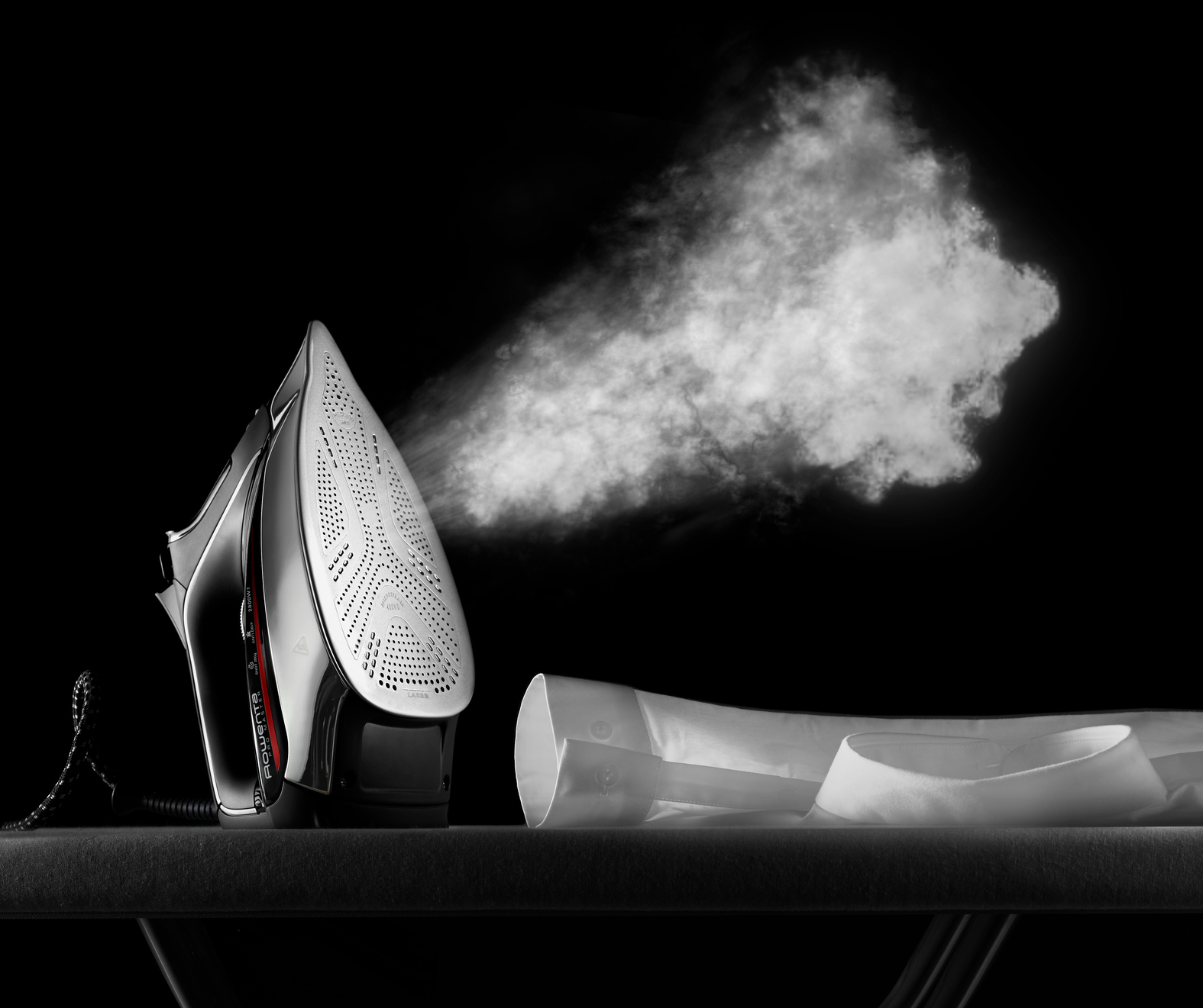 Rowenta DW8210 Dry & Steam iron Microsteam 400 HD Laser soleplate – image 7