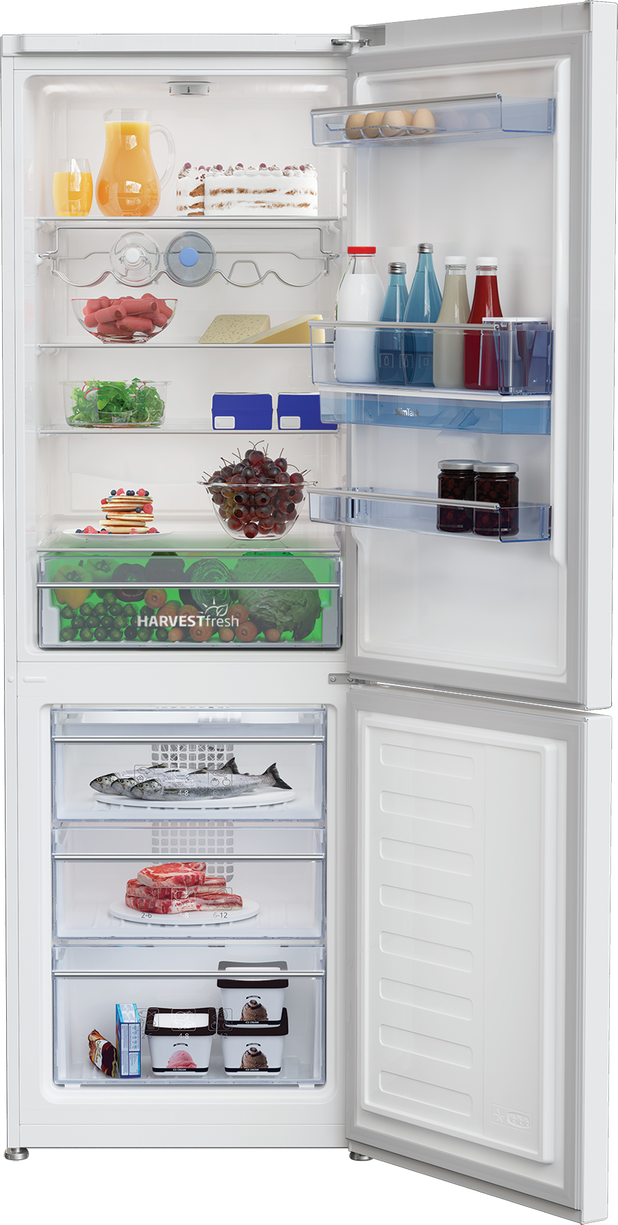 Beko CXFG3685DVW fridge-freezer Freestanding – image 4