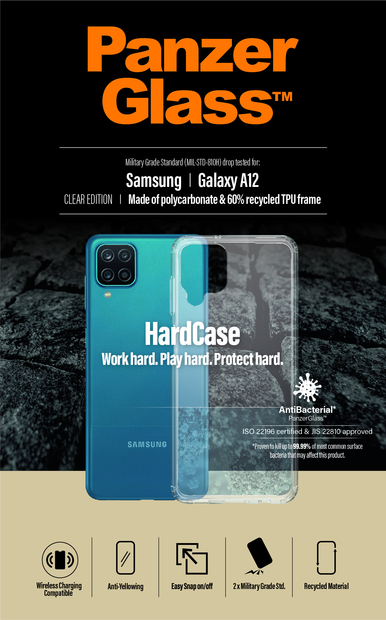 PanzerGlass ® HardCase Samsung Galaxy A12 – image 9