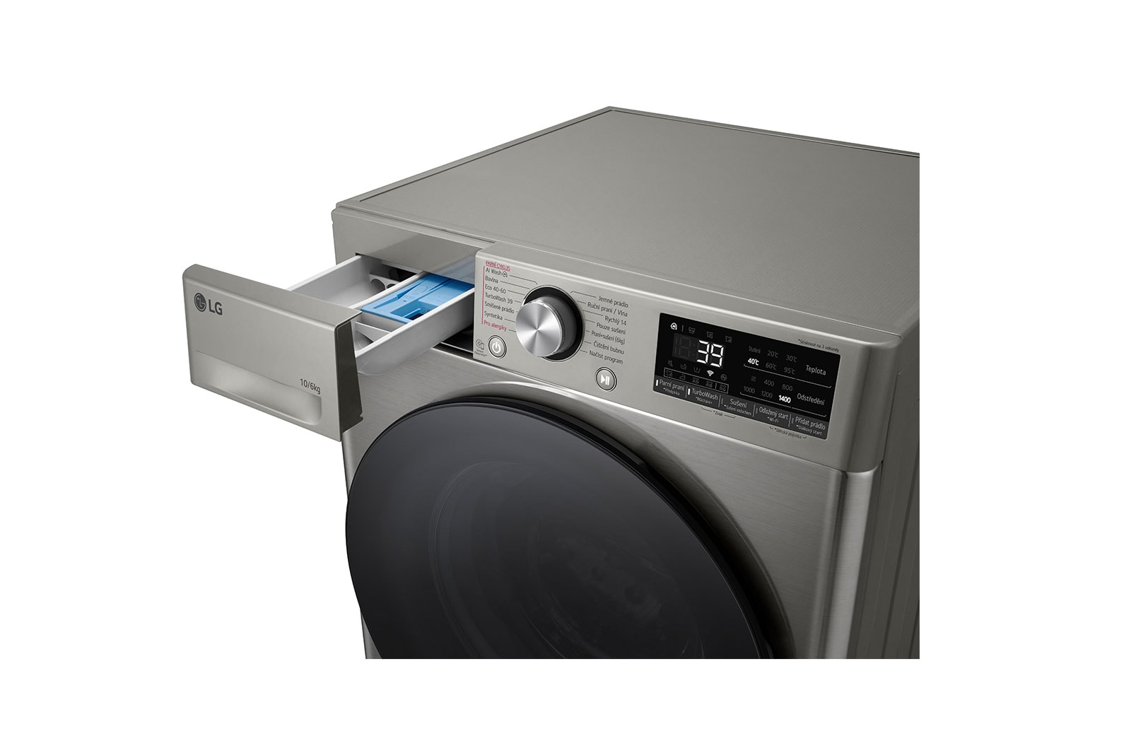 LG FCR7A06PG washer dryer Freestanding Front-load Silver – image 6