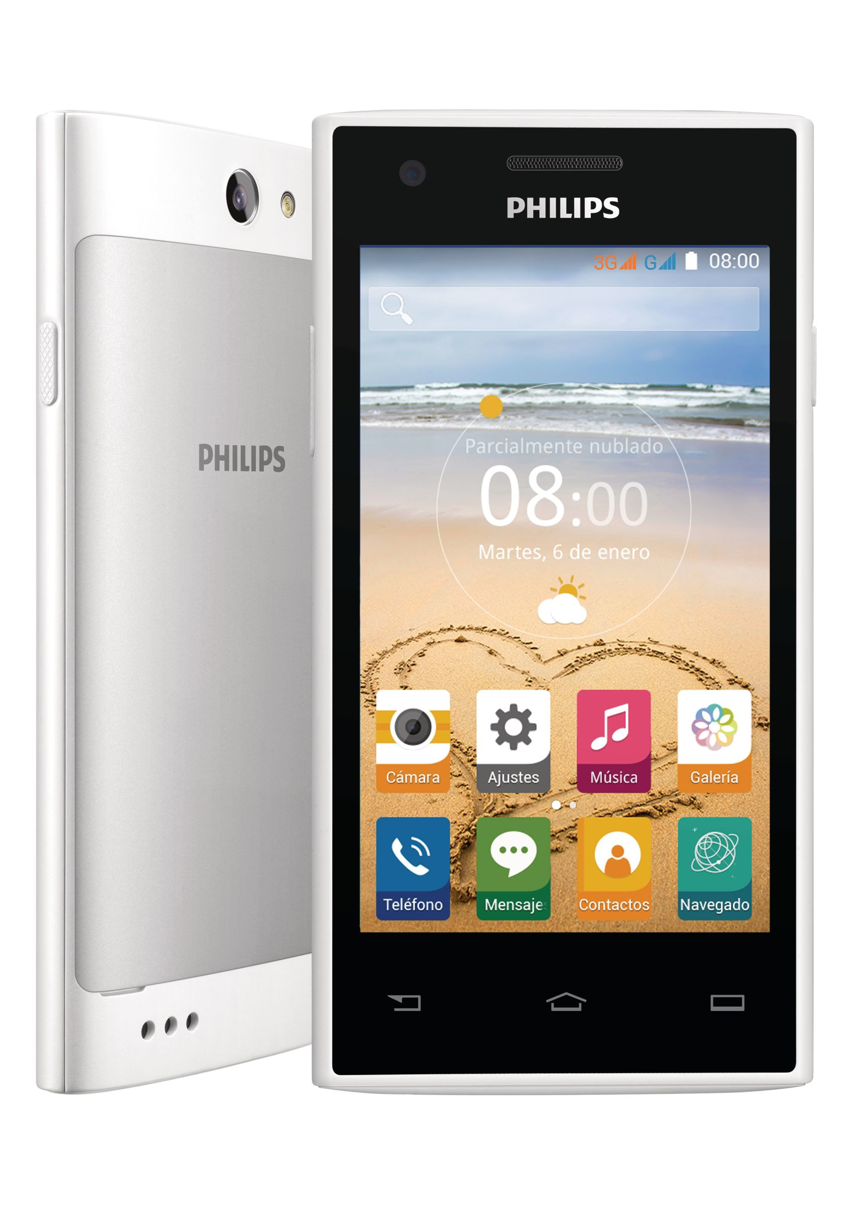 Philips CTS309WH/77 smartphone – image 1