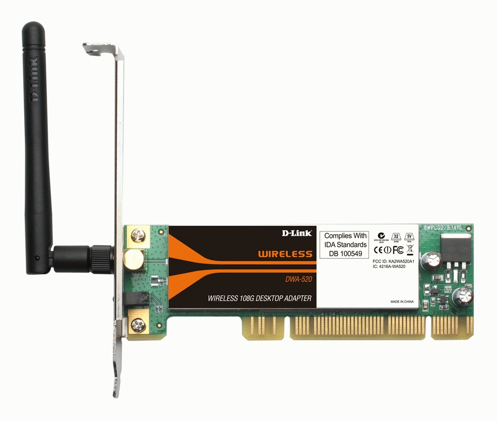 D-Link DWA-520 network card 108 Mbit/s – image 2