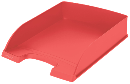 Leitz Recycle Letter Tray, Red, Plastic, A4+