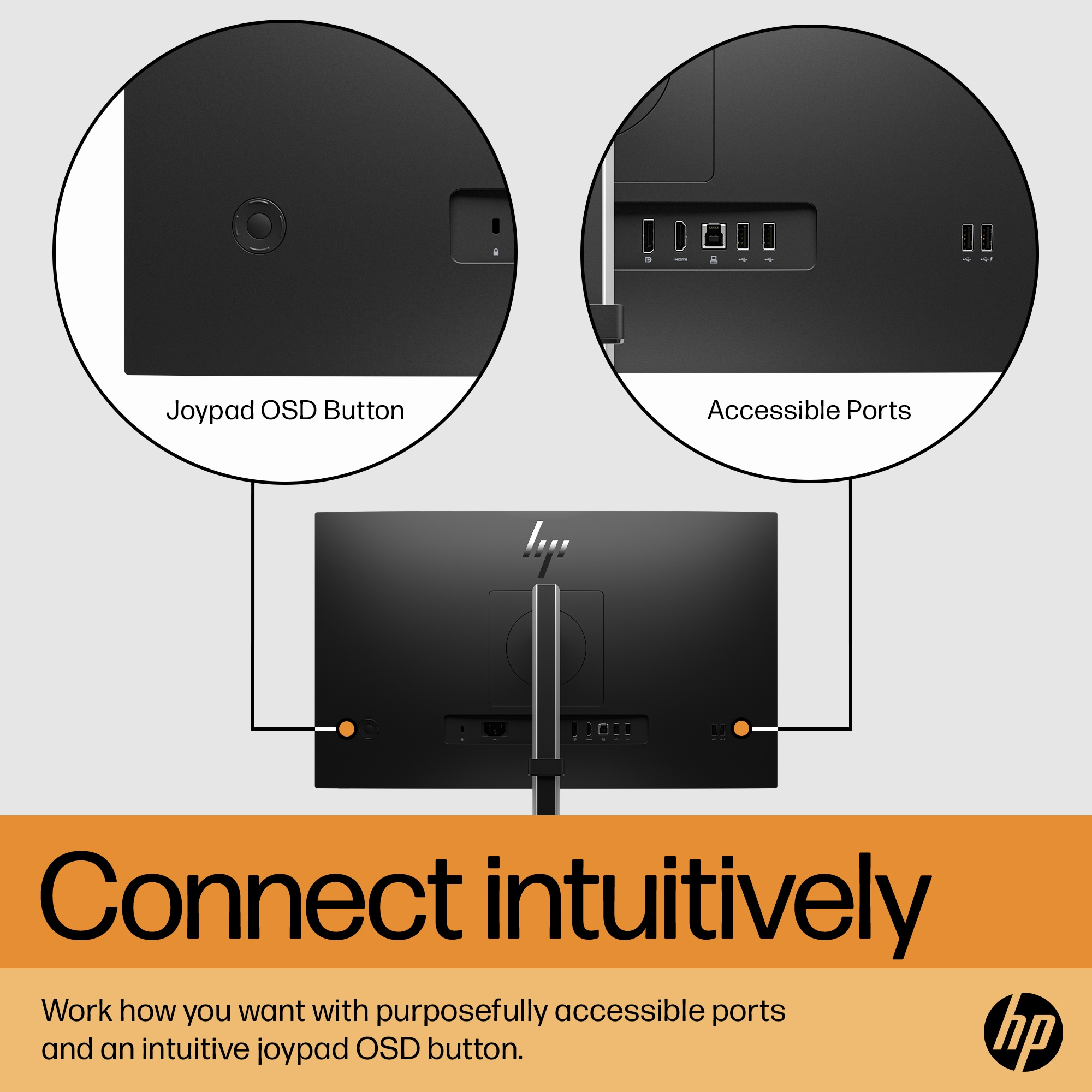 HP E24 G5 FHD PVC Free Monitor – image 8