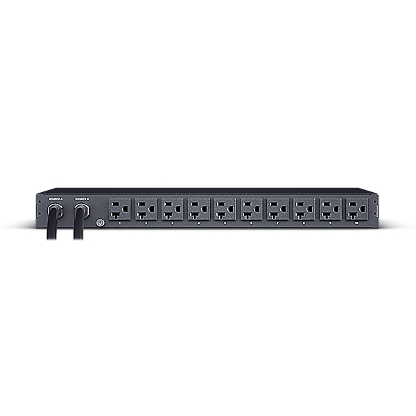 CyberPower PDU24002 power distribution unit (PDU) 10 AC outlet(s) 1U Black – image 3