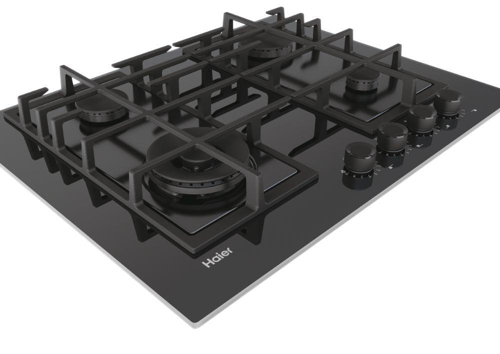 Haier Series 2 TD0038118 hob Black Gas 4 zone(s) – image 4