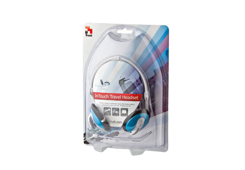 Trust InTouch Travel Headset - Blue – image 4